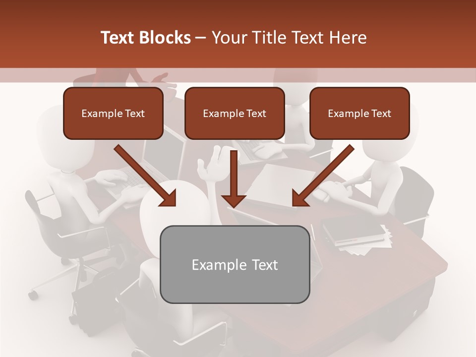Worker Success Communicating PowerPoint Template