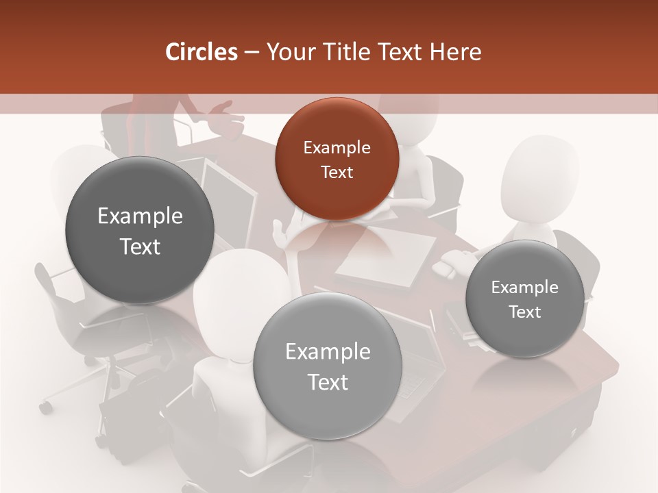 Worker Success Communicating PowerPoint Template