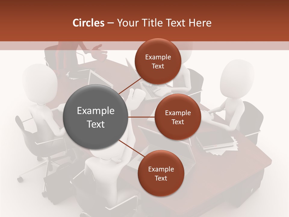 Worker Success Communicating PowerPoint Template