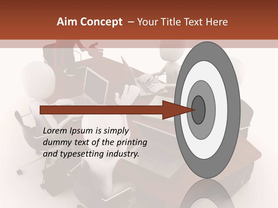 Worker Success Communicating PowerPoint Template