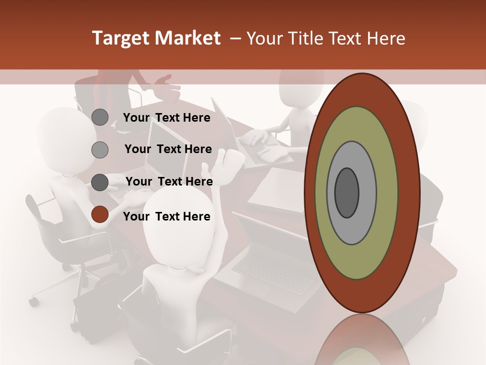 Worker Success Communicating PowerPoint Template