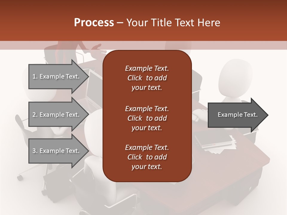 Worker Success Communicating PowerPoint Template