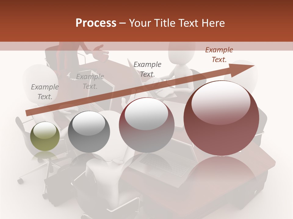 Worker Success Communicating PowerPoint Template