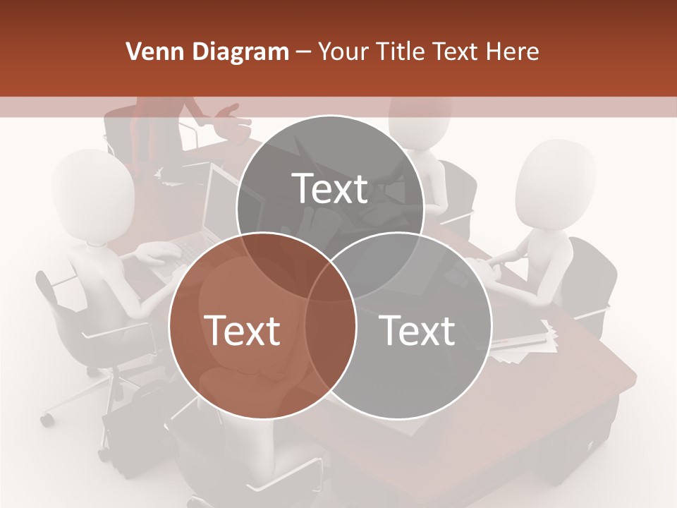 Worker Success Communicating PowerPoint Template