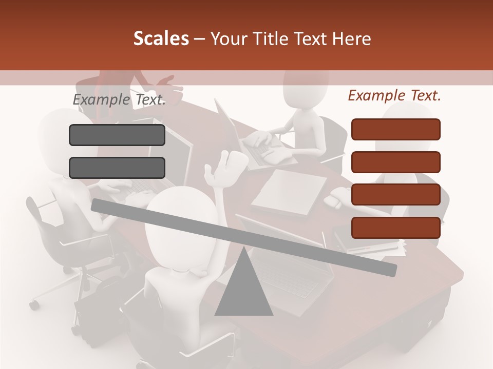 Worker Success Communicating PowerPoint Template