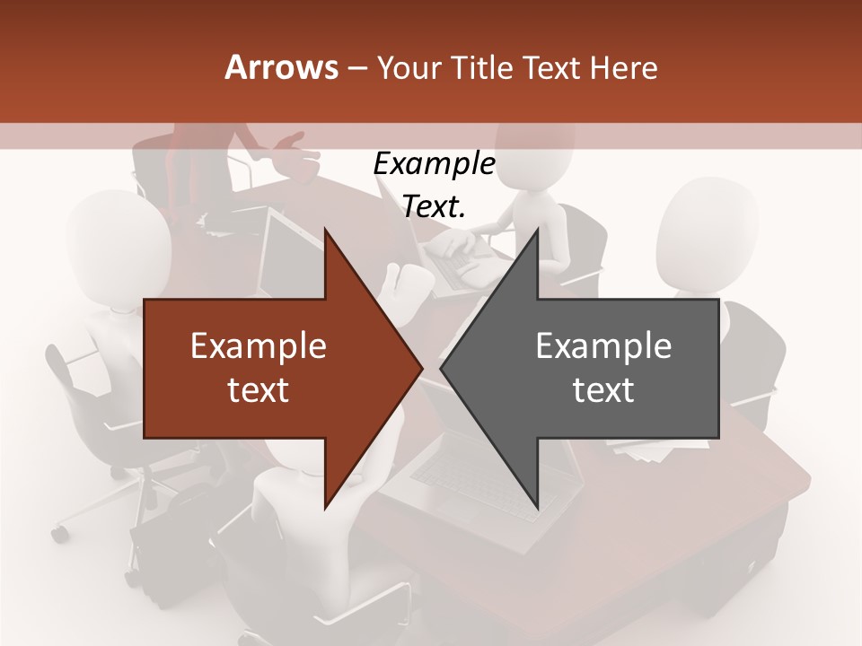 Worker Success Communicating PowerPoint Template