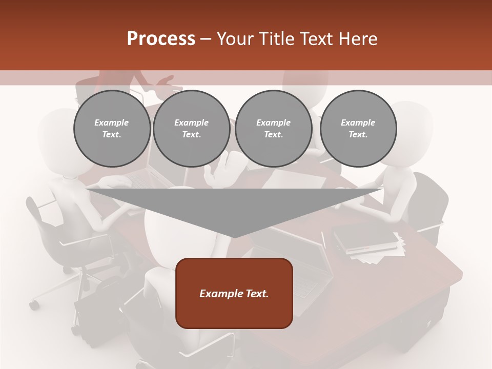 Worker Success Communicating PowerPoint Template