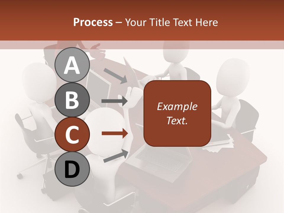 Worker Success Communicating PowerPoint Template