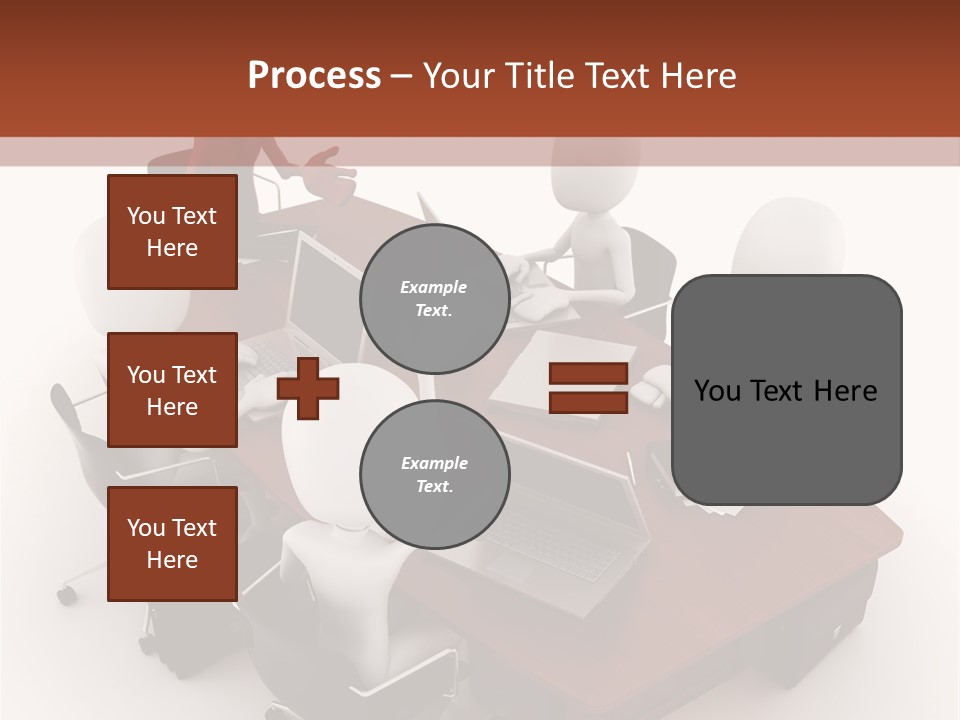 Worker Success Communicating PowerPoint Template