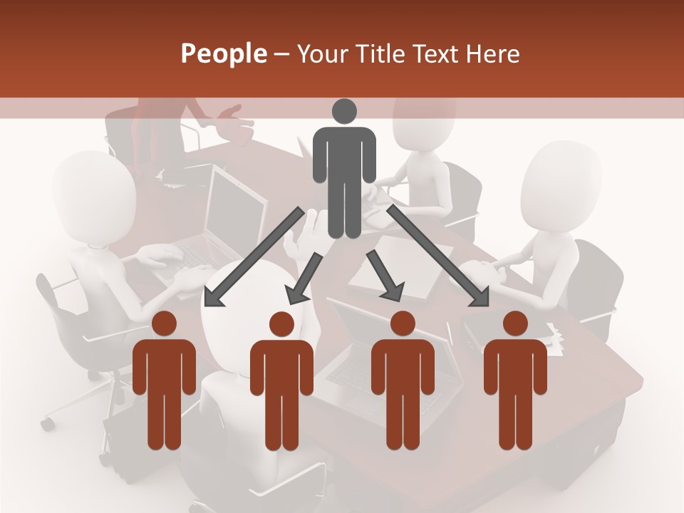 Worker Success Communicating PowerPoint Template