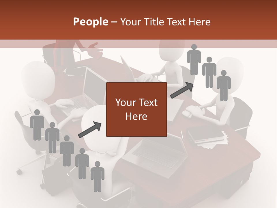 Worker Success Communicating PowerPoint Template