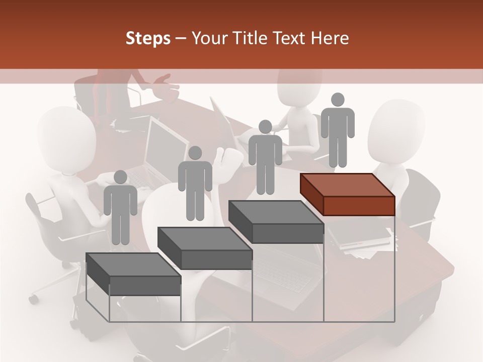 Worker Success Communicating PowerPoint Template