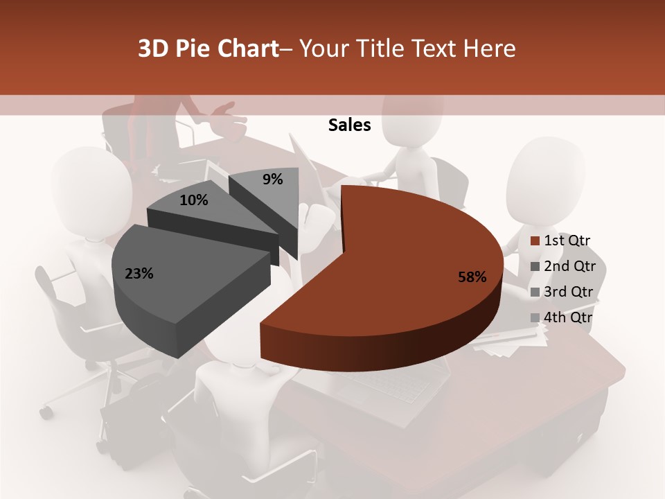 Worker Success Communicating PowerPoint Template