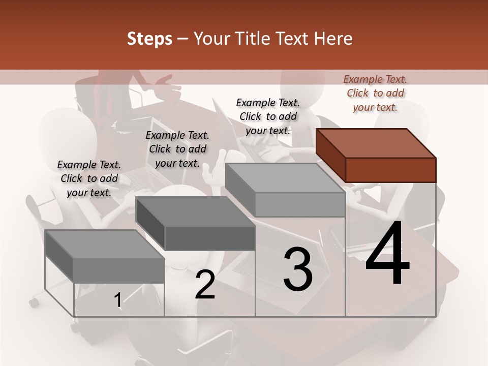 Worker Success Communicating PowerPoint Template