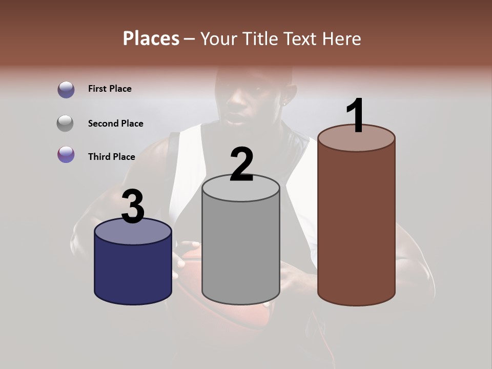 Male Cool Exercise PowerPoint Template