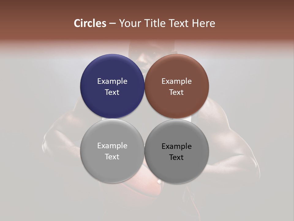 Male Cool Exercise PowerPoint Template