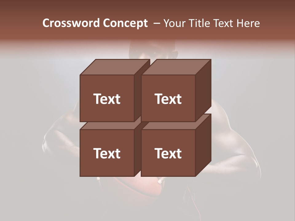 Male Cool Exercise PowerPoint Template