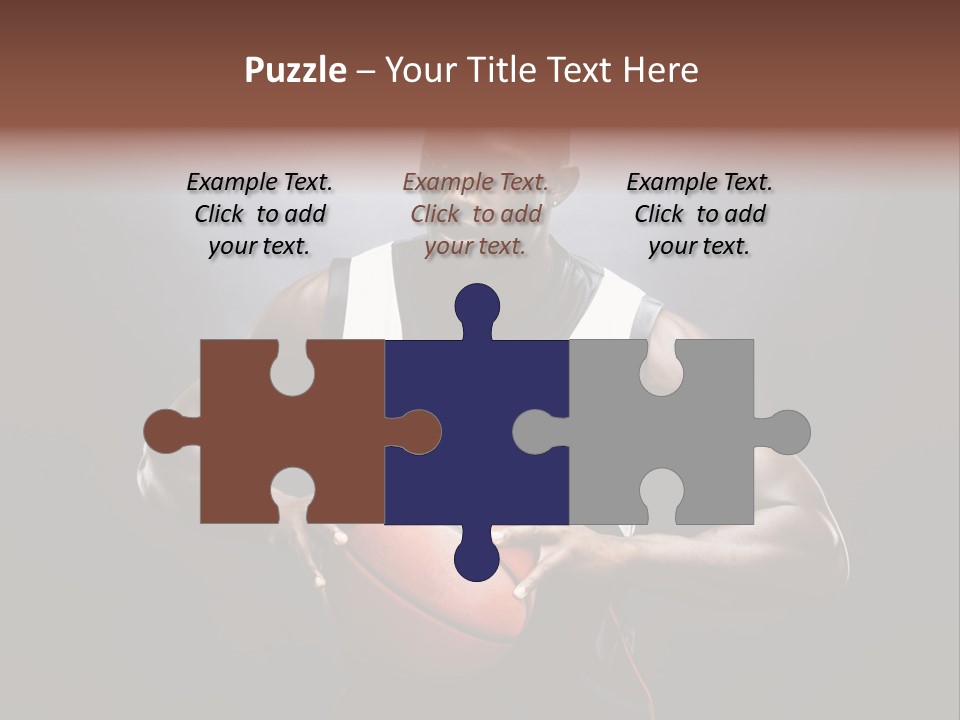 Male Cool Exercise PowerPoint Template