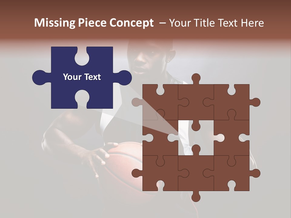 Male Cool Exercise PowerPoint Template