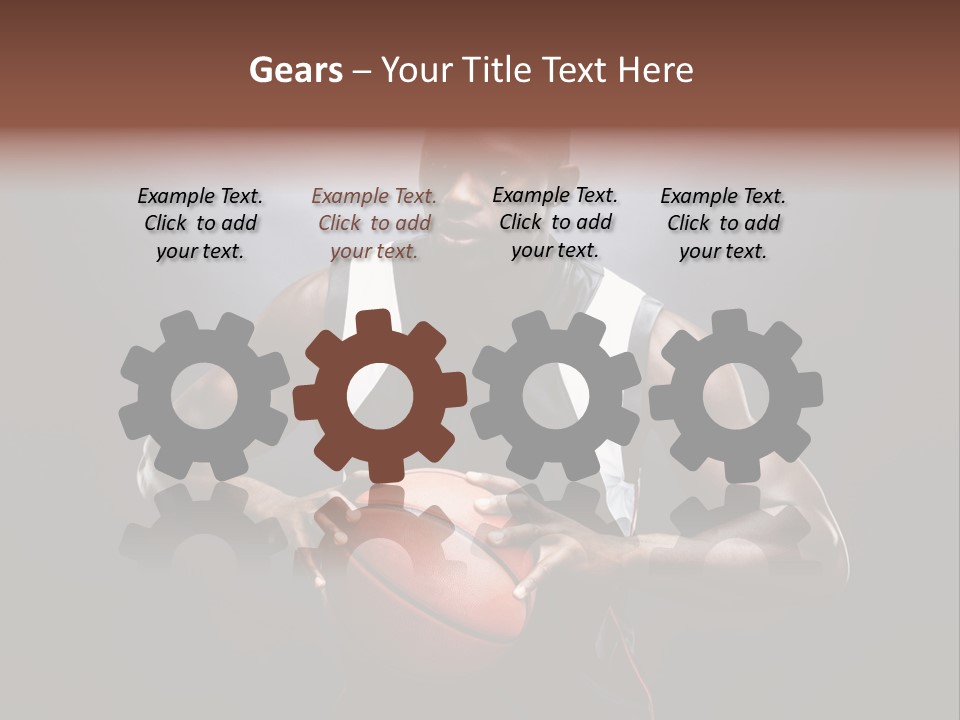 Male Cool Exercise PowerPoint Template