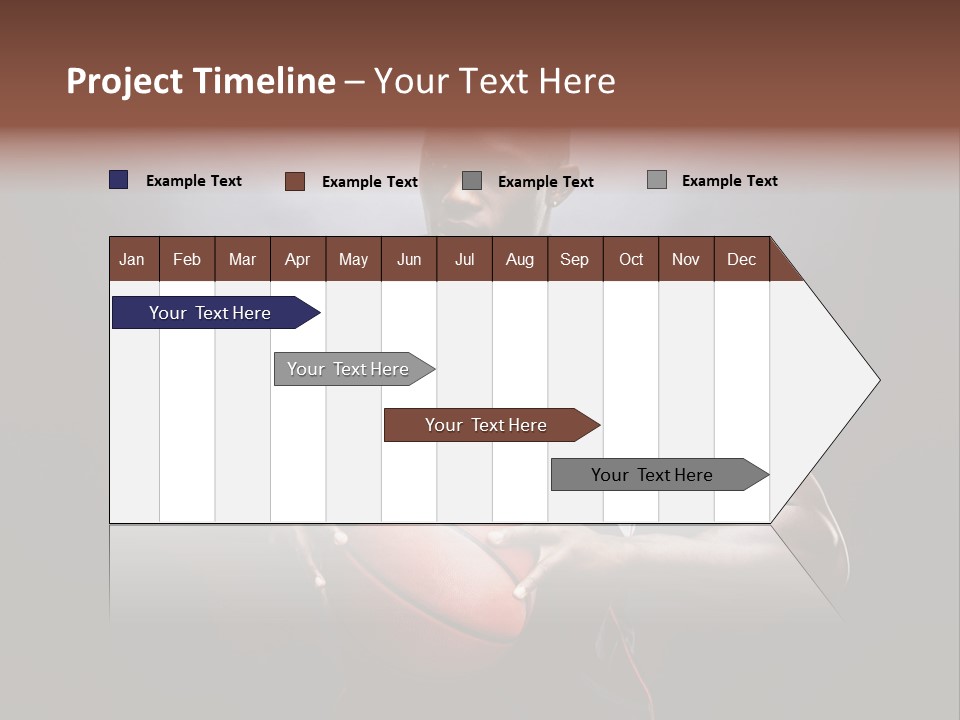 Male Cool Exercise PowerPoint Template