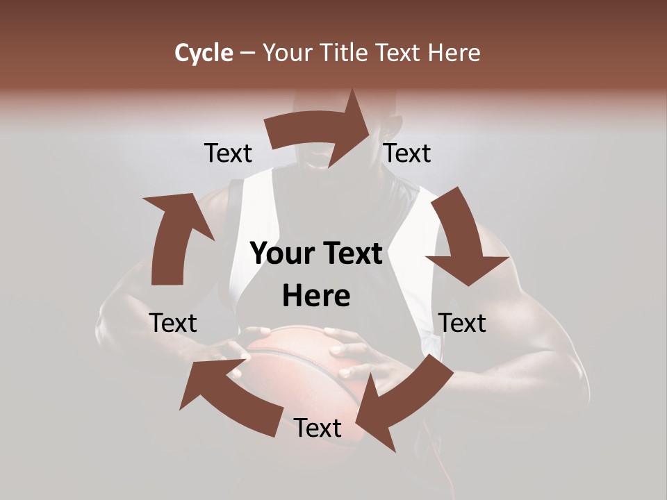 Male Cool Exercise PowerPoint Template