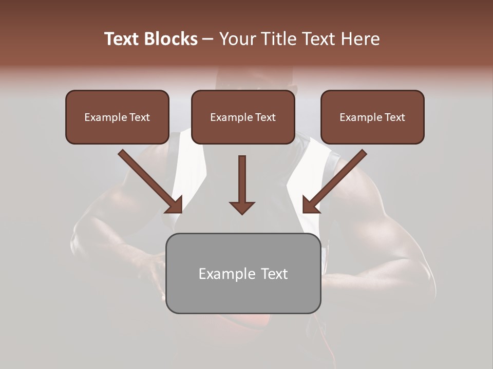 Male Cool Exercise PowerPoint Template