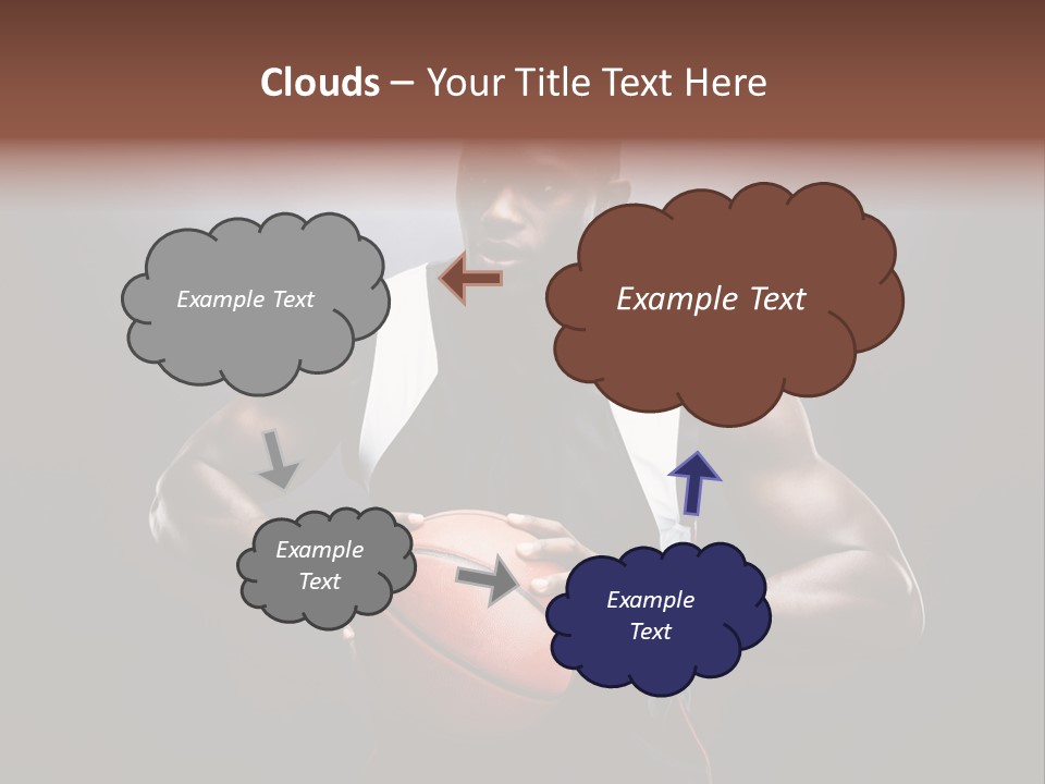 Male Cool Exercise PowerPoint Template