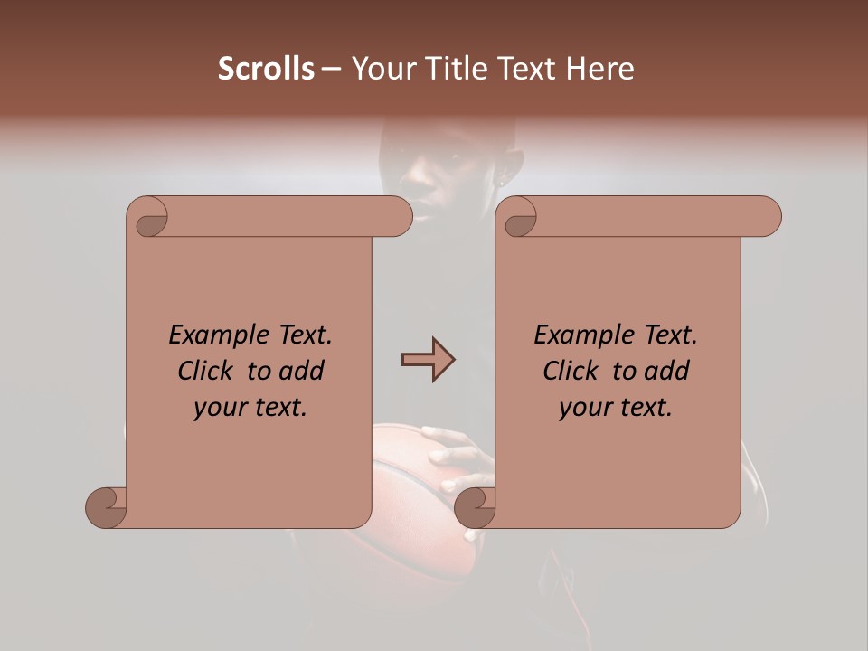 Male Cool Exercise PowerPoint Template