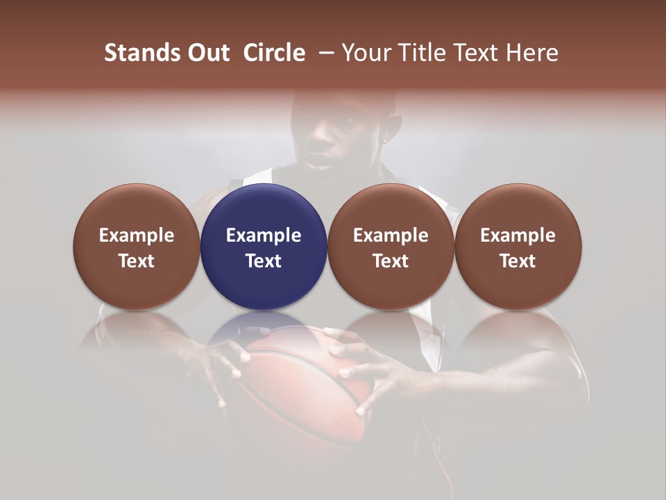 Male Cool Exercise PowerPoint Template