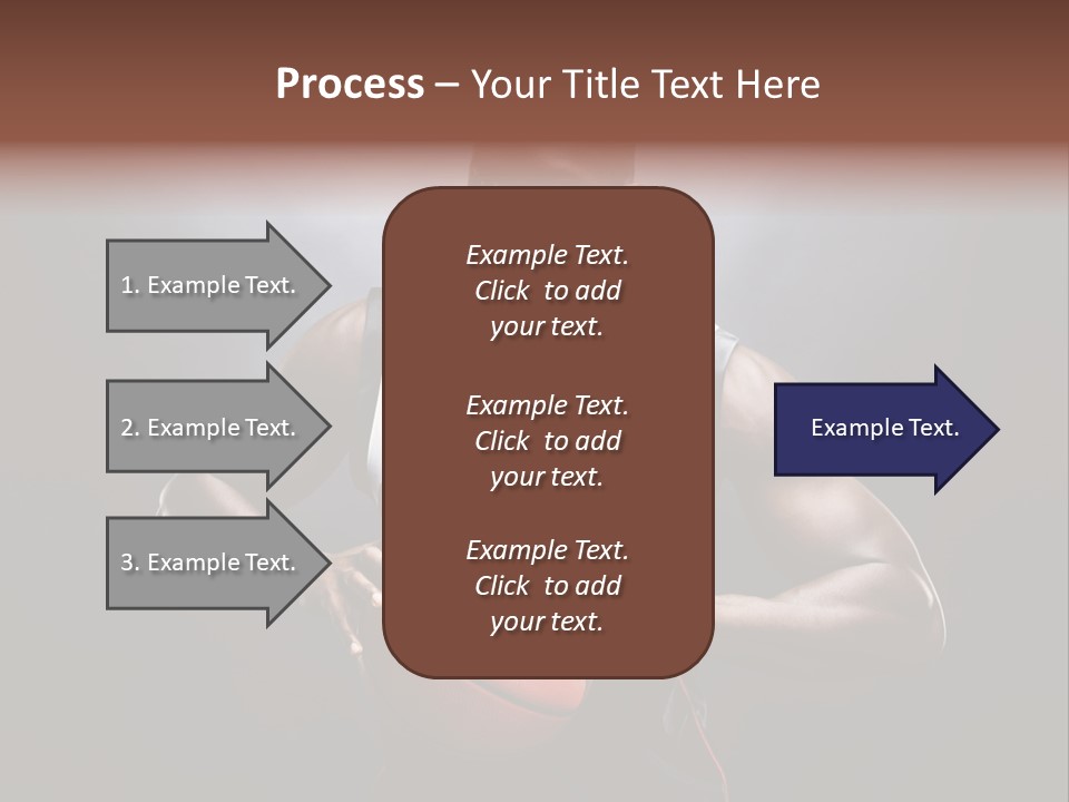 Male Cool Exercise PowerPoint Template