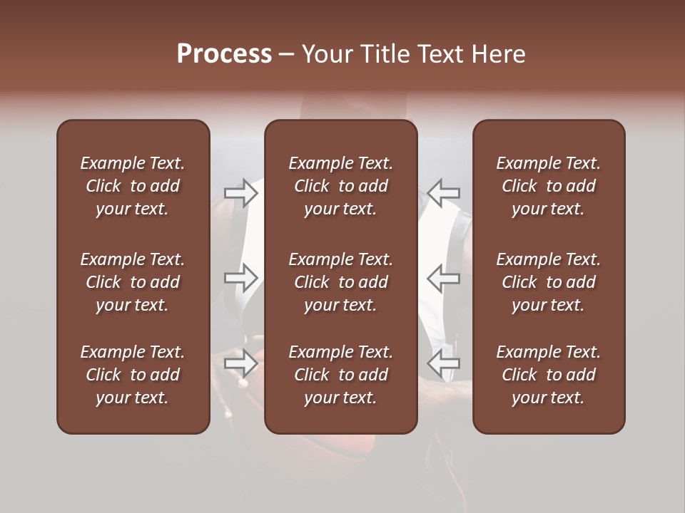 Male Cool Exercise PowerPoint Template