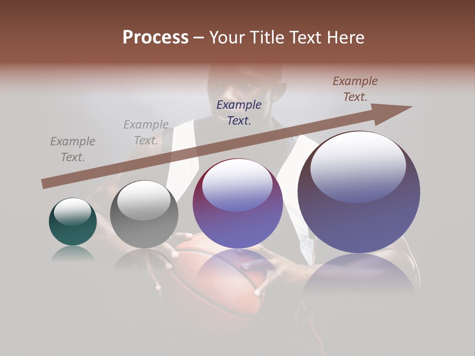 Male Cool Exercise PowerPoint Template