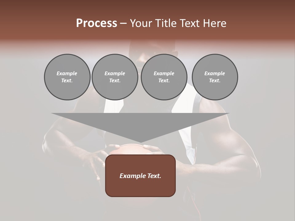 Male Cool Exercise PowerPoint Template