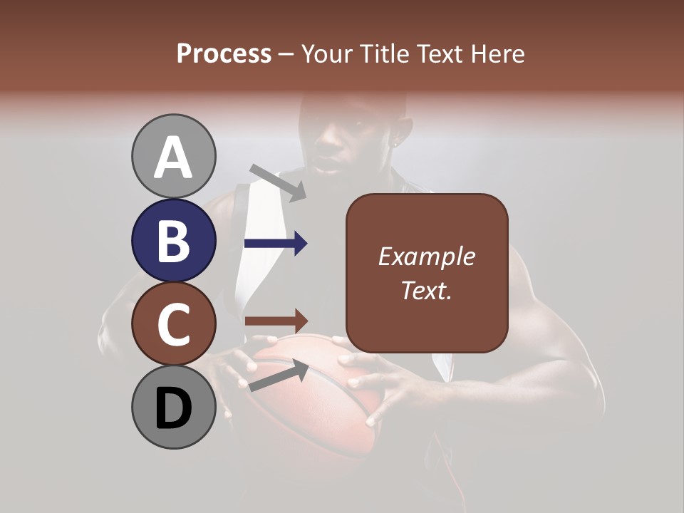 Male Cool Exercise PowerPoint Template