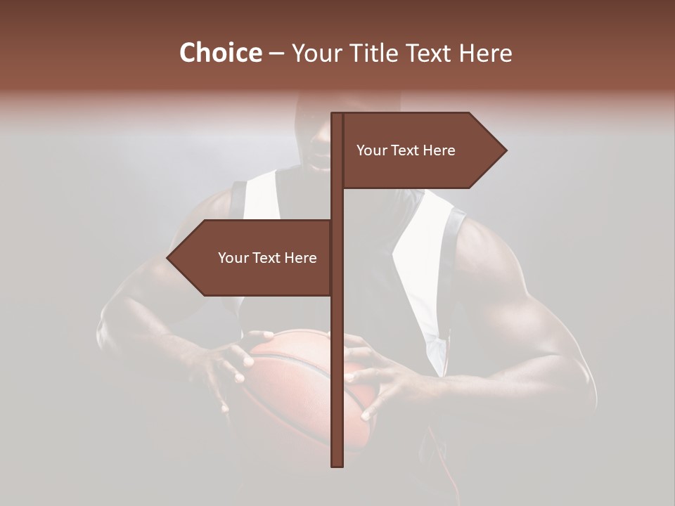 Male Cool Exercise PowerPoint Template