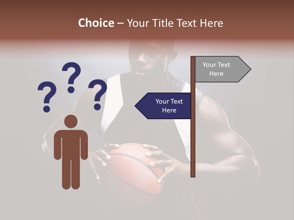 Male Cool Exercise PowerPoint Template