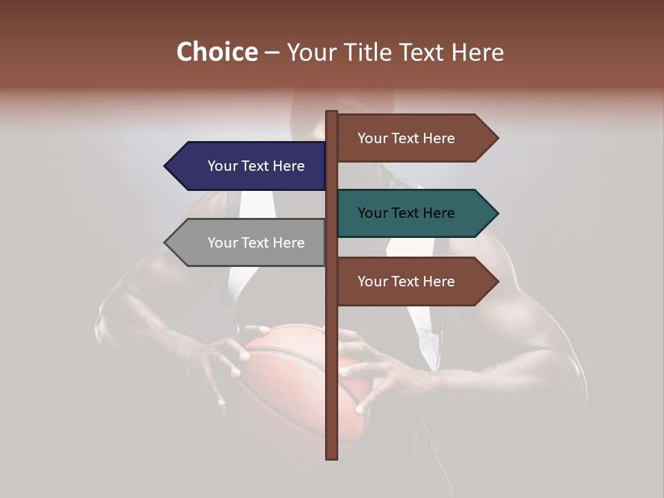 Male Cool Exercise PowerPoint Template