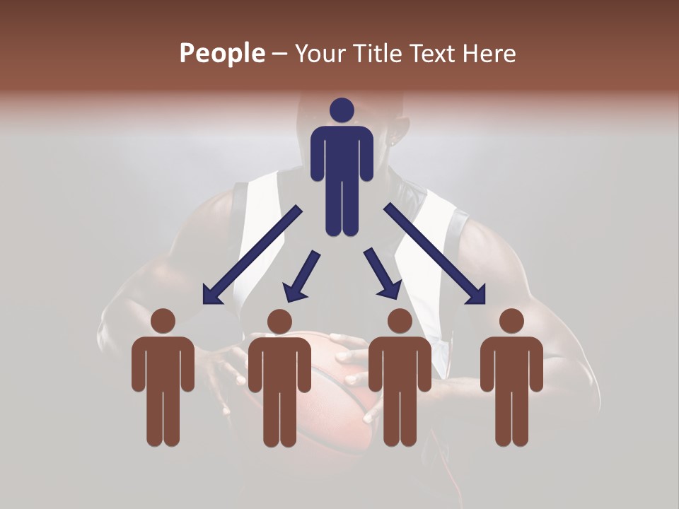 Male Cool Exercise PowerPoint Template