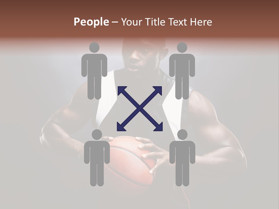 Male Cool Exercise PowerPoint Template
