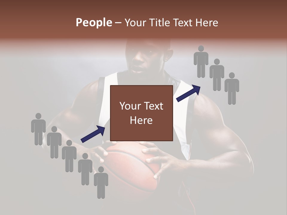 Male Cool Exercise PowerPoint Template