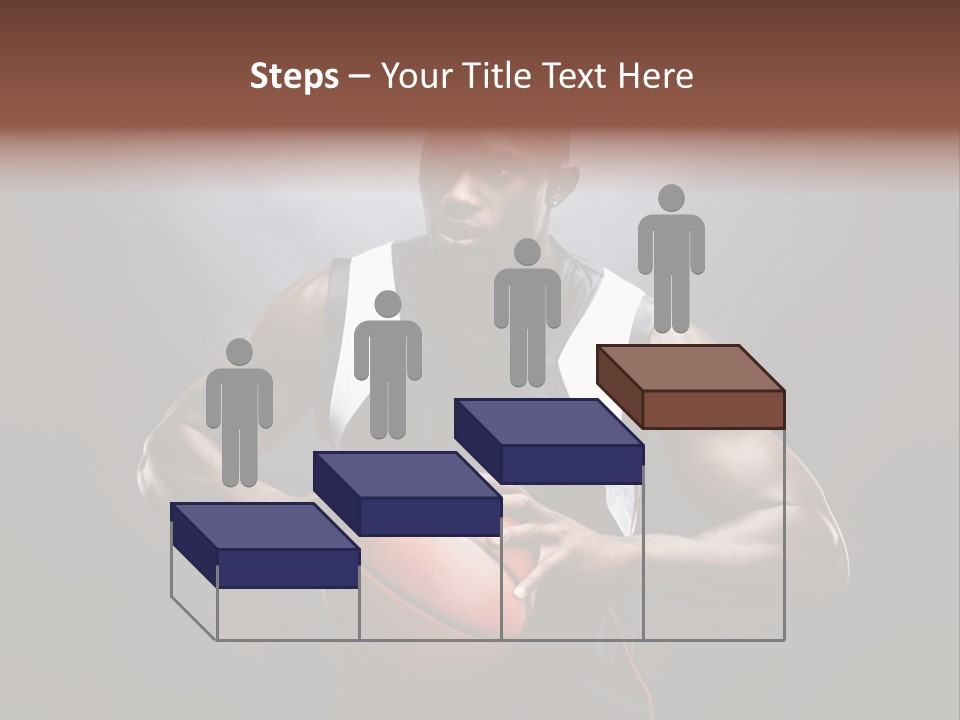 Male Cool Exercise PowerPoint Template