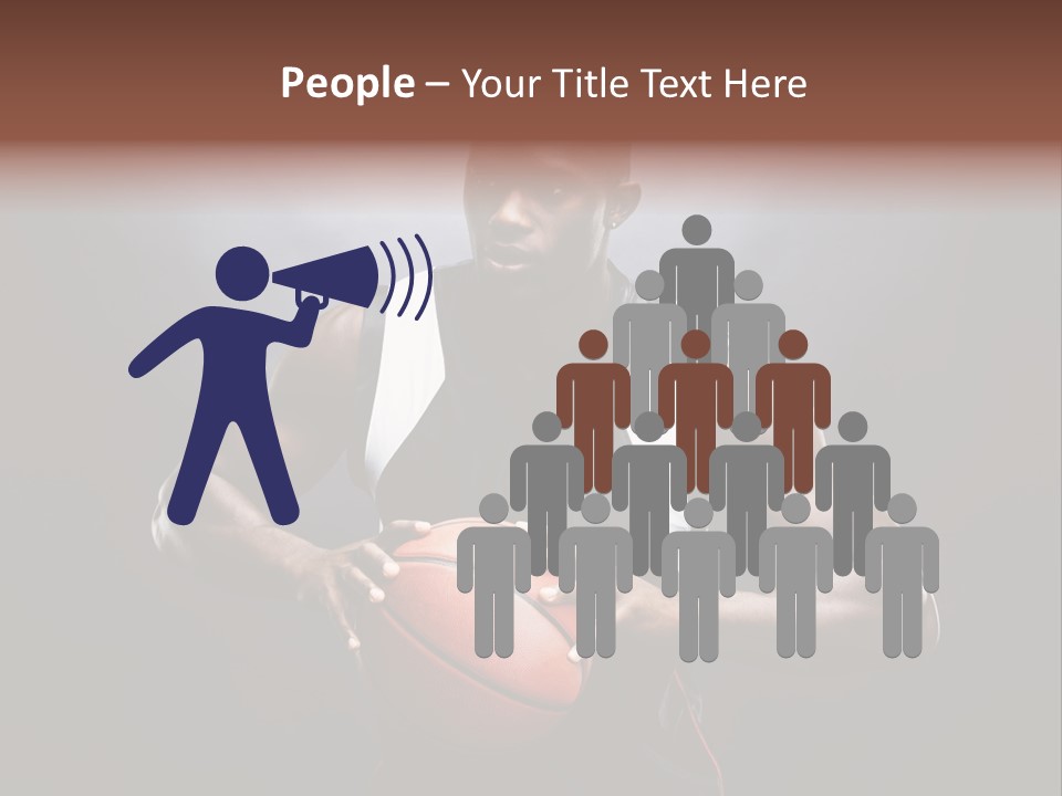 Male Cool Exercise PowerPoint Template