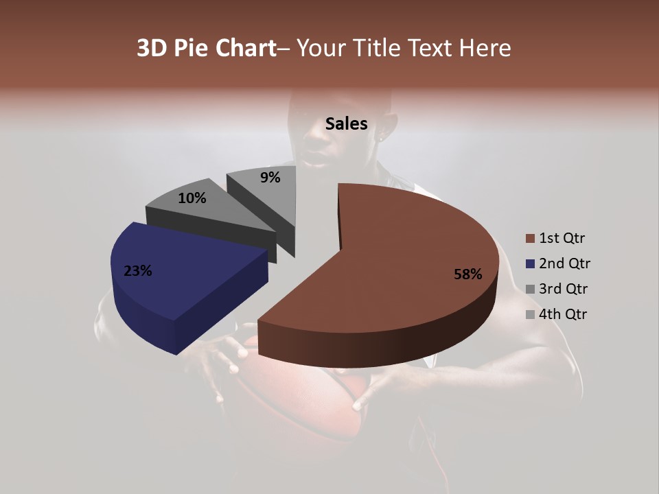 Male Cool Exercise PowerPoint Template