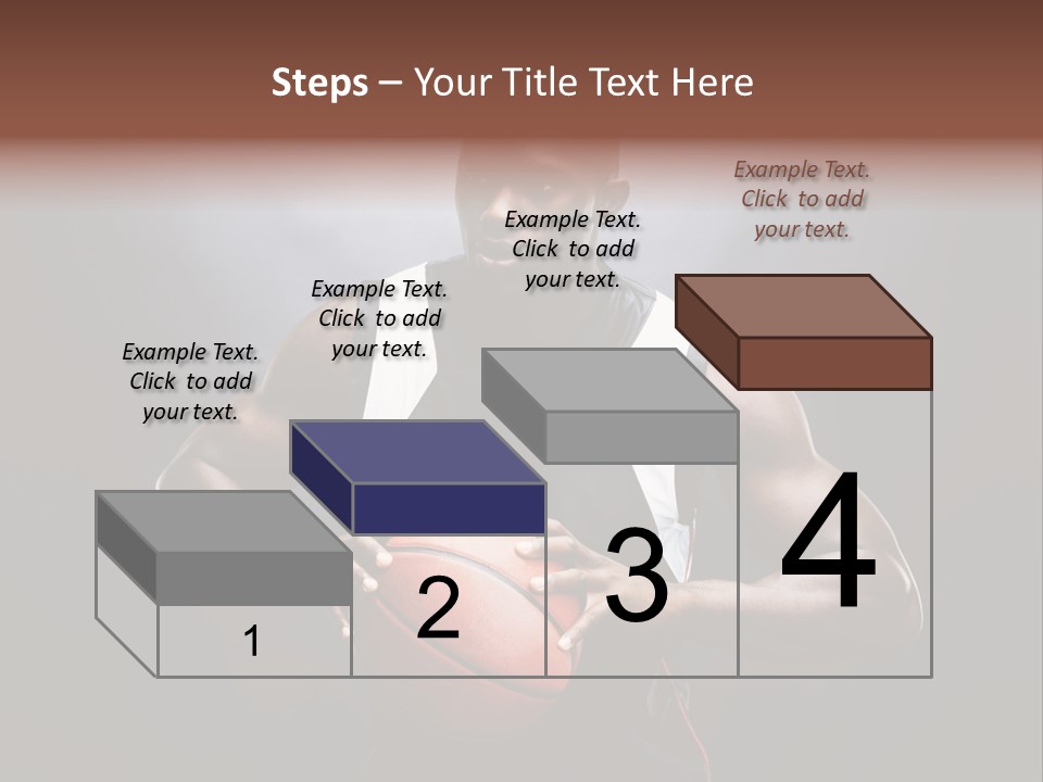 Male Cool Exercise PowerPoint Template