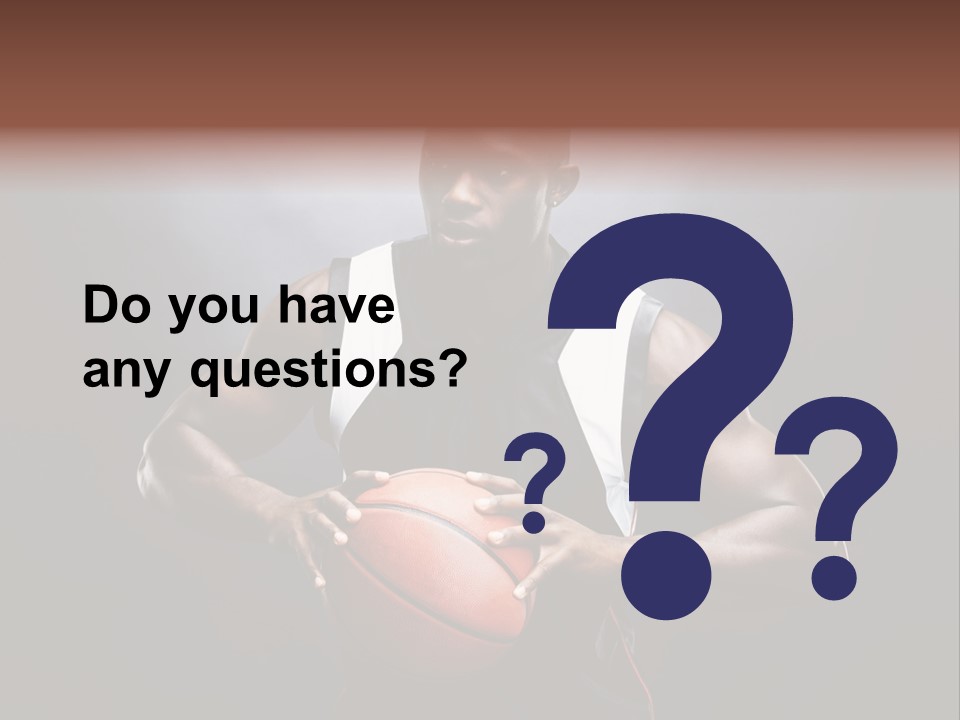 Male Cool Exercise PowerPoint Template