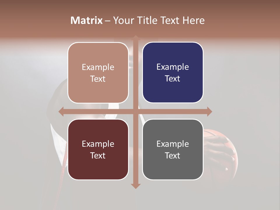 Player Man Human PowerPoint Template