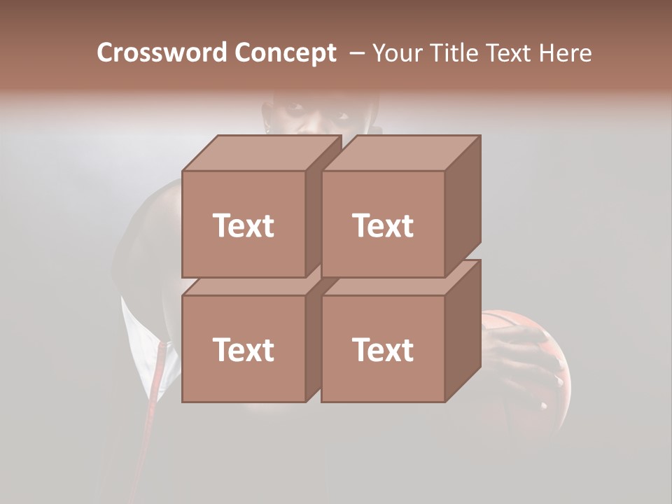 Player Man Human PowerPoint Template