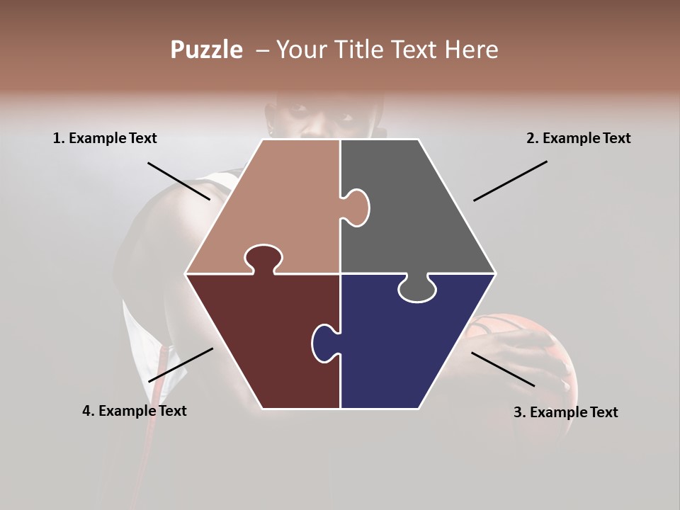 Player Man Human PowerPoint Template