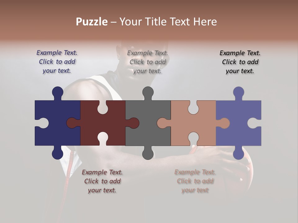 Player Man Human PowerPoint Template